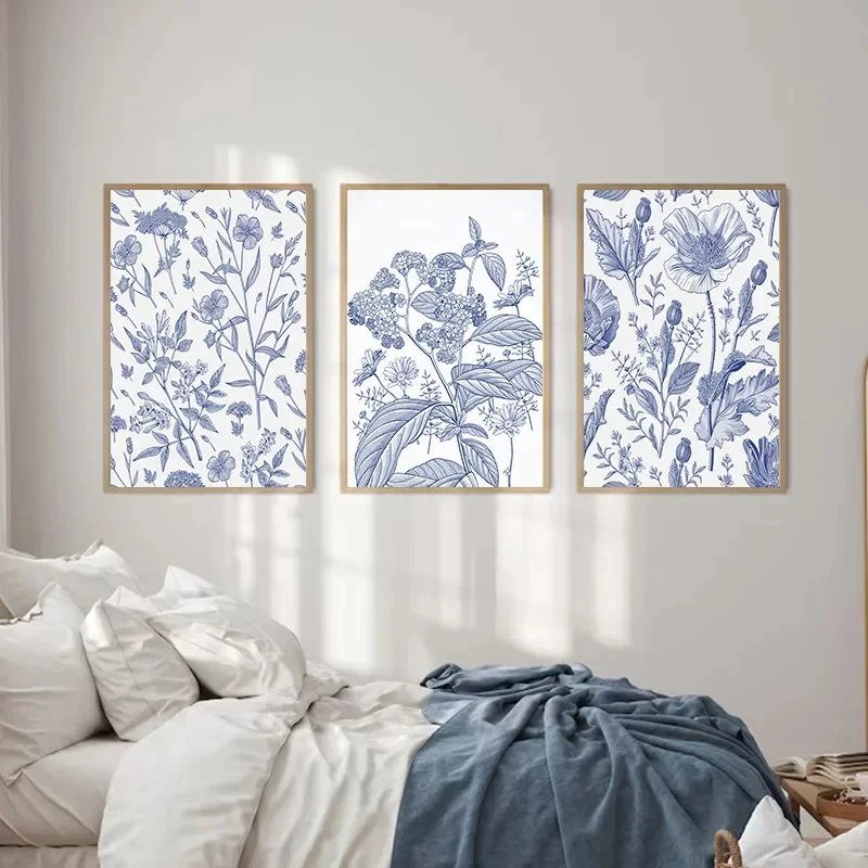 Classic Blue Art Prints Celadon Series Art Wall Art Boho Flower Market Canvas Painting Poster Home Living Room Decoration
Classic Blue Art Prints Celadon Series Art Wall Art Boho Flower Market Canvas Painting Poster Home Living Room Decoration