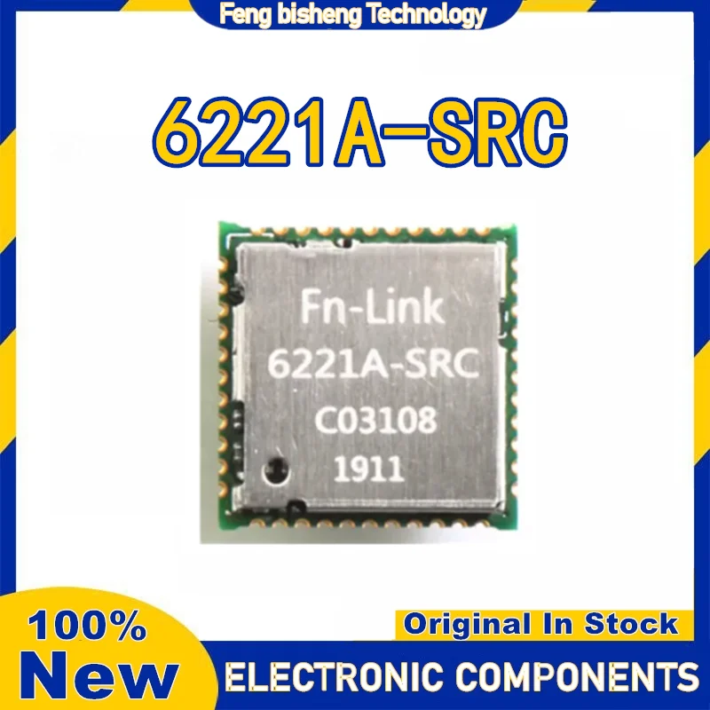 1pcs/lot 6221A-SRC 6221ASRC Wifi bluetooth moduleSDIO Big factory 6221A realtek rtl8821CS The kilter fn-link
1pcs/lot 6221A-SRC 6221ASRC Wifi bluetooth moduleSDIO Big factory 6221A realtek rtl8821CS The kilter fn-link