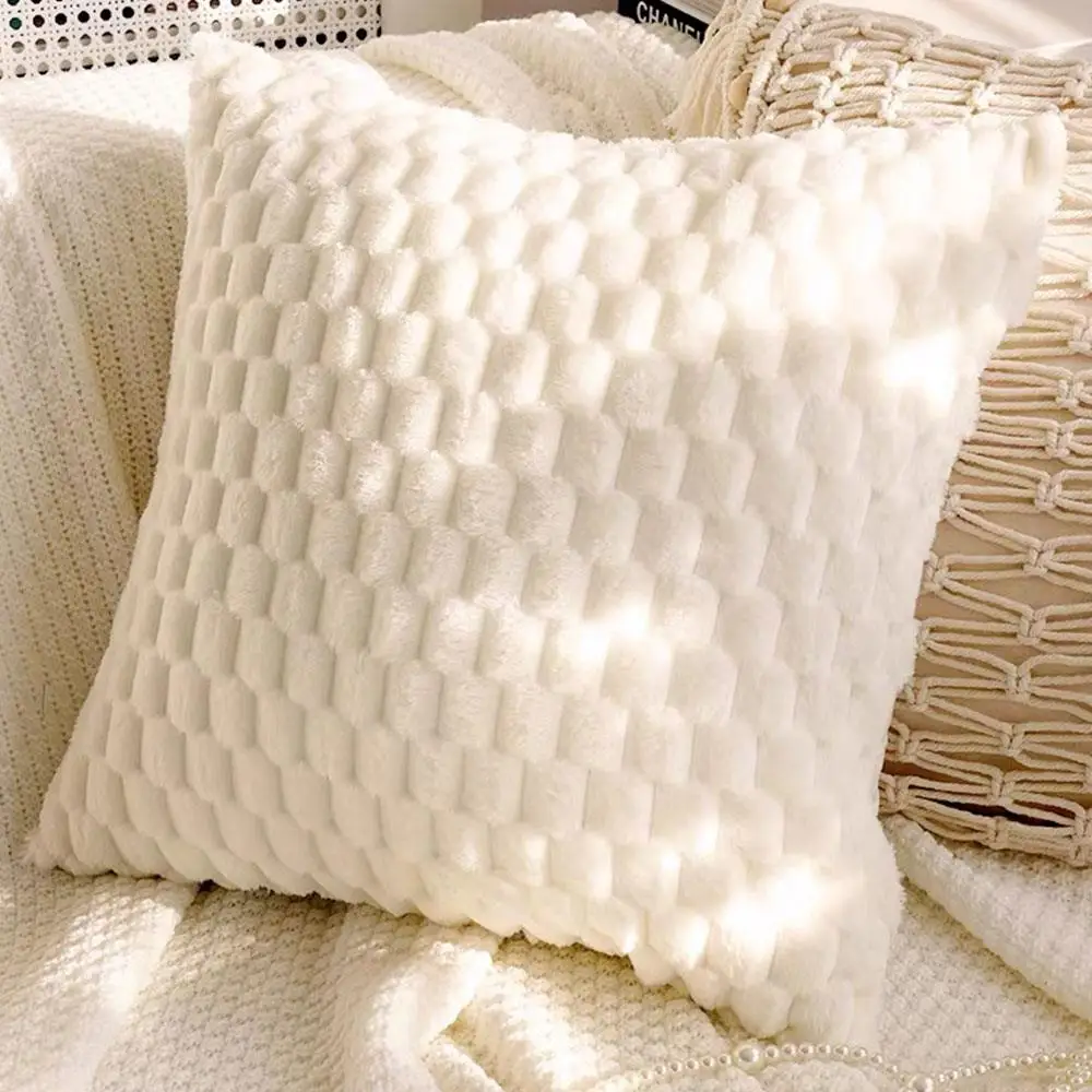 Boho Style Cushion Cover Cozy Plush Pillow Cover Pineapple Grid Decoration Double-sided Design Pillows Cover Sofa Pillowcase
Boho Style Cushion Cover Cozy Plush Pillow Cover Pineapple Grid Decoration Double-sided Design Pillows Cover Sofa Pillowcase