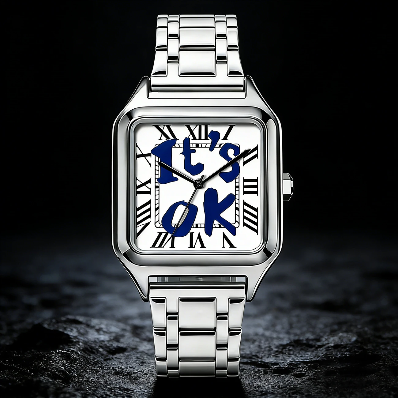 It's OK Quartz Watch Unisex Stainless Steel Alloy Square Dial Watch Waterproof High end Business Quartz Watch
It's OK Quartz Watch Unisex Stainless Steel Alloy Square Dial Watch Waterproof High end Business Quartz Watch