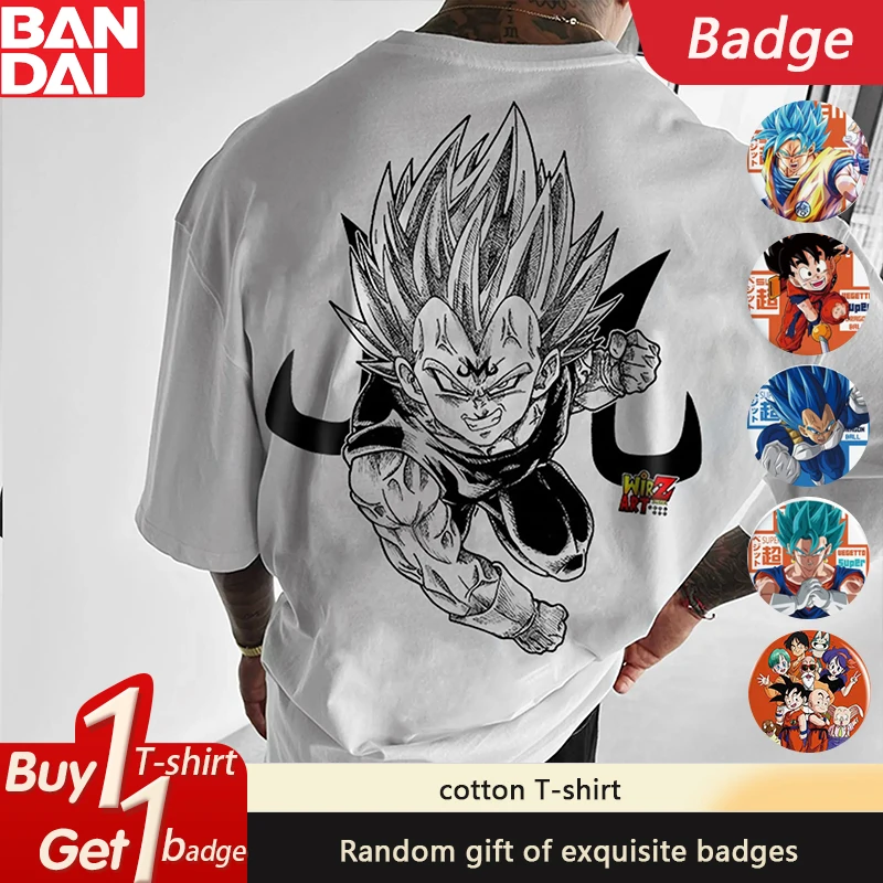 Dragon Ball Animation GOKU Majin Buu Printed T-Shirt Cotton 2025 Summer Loose Men's and Women's Crew Neck Short Sleeves ins
Dragon Ball Animation GOKU Majin Buu Printed T-Shirt Cotton 2025 Summer Loose Men's and Women's Crew Neck Short Sleeves ins