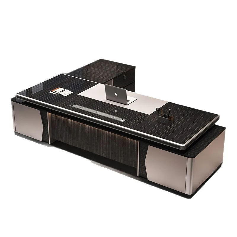 Cx simple and modern president, big class desk manager, fashion light luxury office, office desk and chair combination
Cx simple and modern president, big class desk manager, fashion light luxury office, office desk and chair combination
