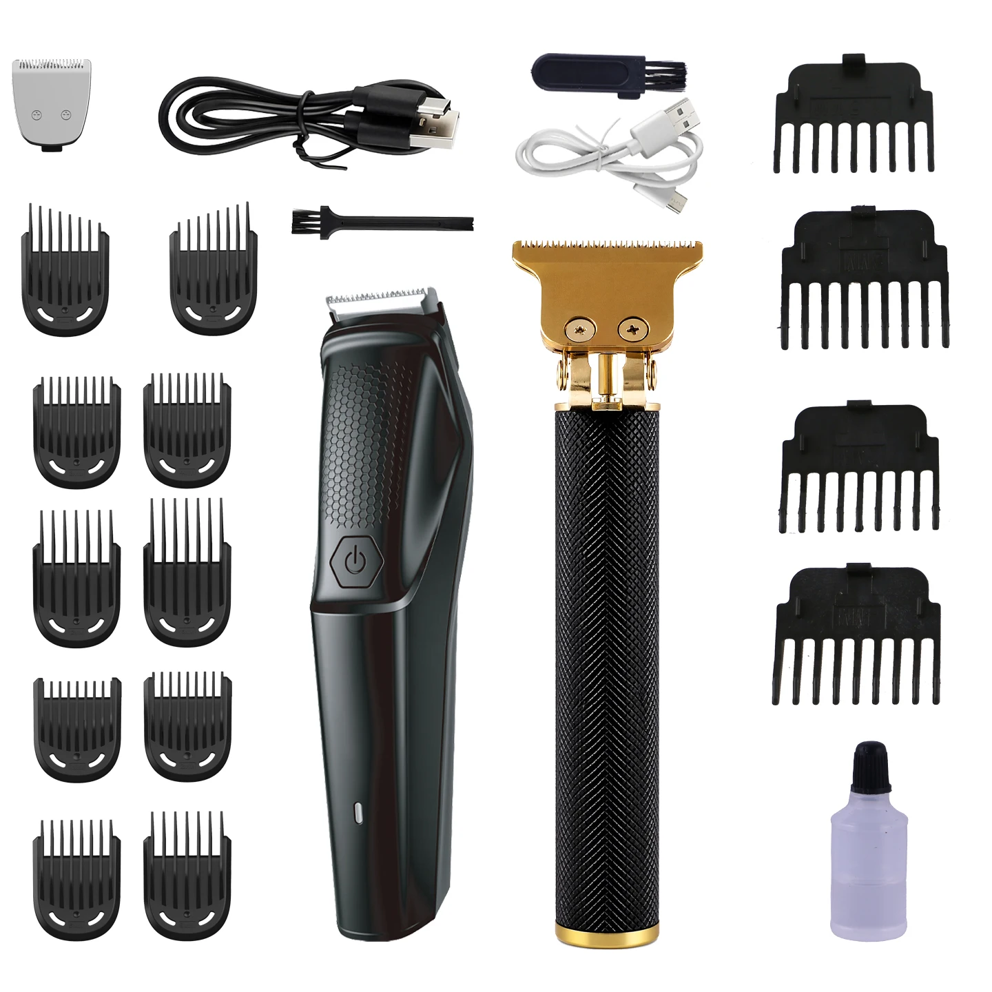 OMUONE Hair Clippers Electric Razor Shavers for Men USB Rechargeable Clippers Trimmer Beard Kit Professional Clipper
OMUONE Hair Clippers Electric Razor Shavers for Men USB Rechargeable Clippers Trimmer Beard Kit Professional Clipper