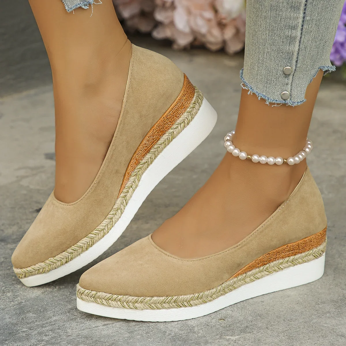 Casual Shoes for Women Heeled Shoes Ladies Wedge Heels Retro Women Pumps Deep Mouth Platform Pumps Office Women Shoes2025
Casual Shoes for Women Heeled Shoes Ladies Wedge Heels Retro Women Pumps Deep Mouth Platform Pumps Office Women Shoes2025