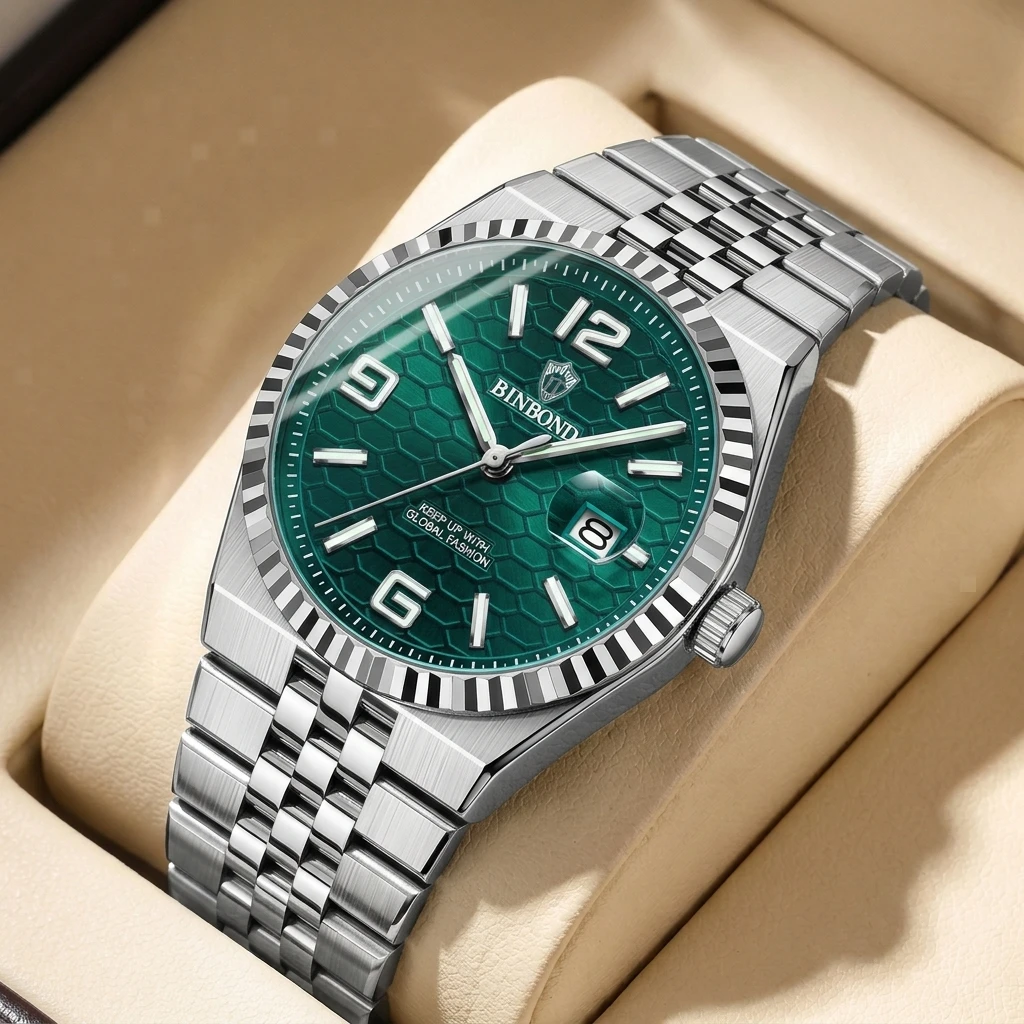 1pcs Hot-selling Fashion Metal Watchband Watch, Ins Style Emerald Honeycomb Texture Dial, Simple Digital Markers
1pcs Hot-selling Fashion Metal Watchband Watch, Ins Style Emerald Honeycomb Texture Dial, Simple Digital Markers