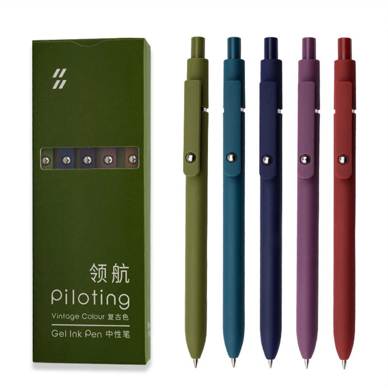 5Pcs/Set Cute Morandi Gel Pen Set Retro 0.5mm Black Signature Pen Student Writing Ink Pen Ballpoint Pen School Office Stationery
5Pcs/Set Cute Morandi Gel Pen Set Retro 0.5mm Black Signature Pen Student Writing Ink Pen Ballpoint Pen School Office Stationery