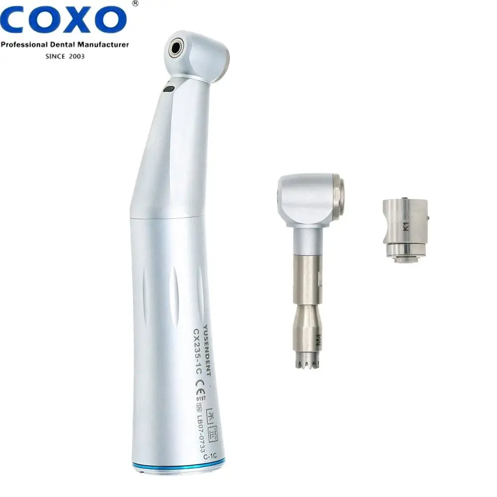 COXO CX235-1C Dental M4 оптоволоконный низкоскоростной контр-угол для KaVo NSK K1
COXO CX235-1C Dental M4 оптоволоконный низкоскоростной контр-угол для KaVo NSK K1