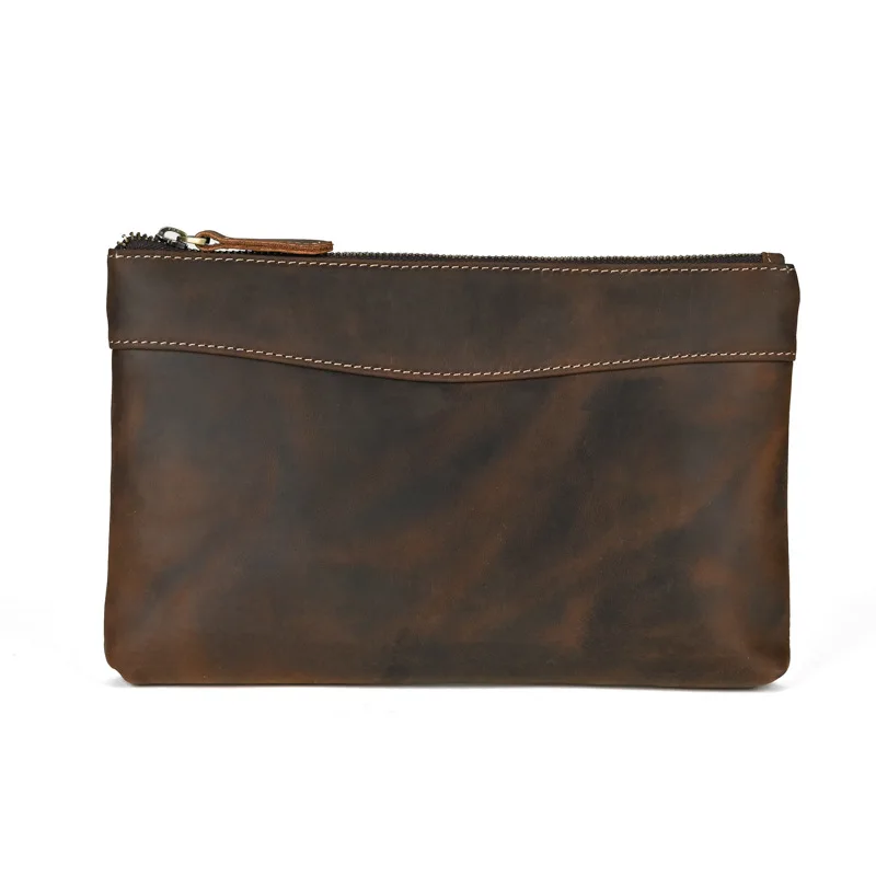 LD-Men's Crazy Horse Leather Handbag, Genuine Leather Large Capacity Long Wallet, Retro Leather Grab Bag
LD-Men's Crazy Horse Leather Handbag, Genuine Leather Large Capacity Long Wallet, Retro Leather Grab Bag