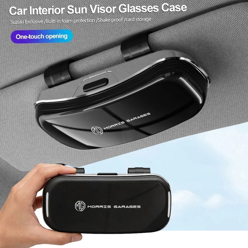 Car Sun Visor Sunglasses Holder Storage Case For MG MG4 EV Cyberster ZS HS MG5 MG7 ES5 ONE MARVEL R
Car Sun Visor Sunglasses Holder Storage Case For MG MG4 EV Cyberster ZS HS MG5 MG7 ES5 ONE MARVEL R