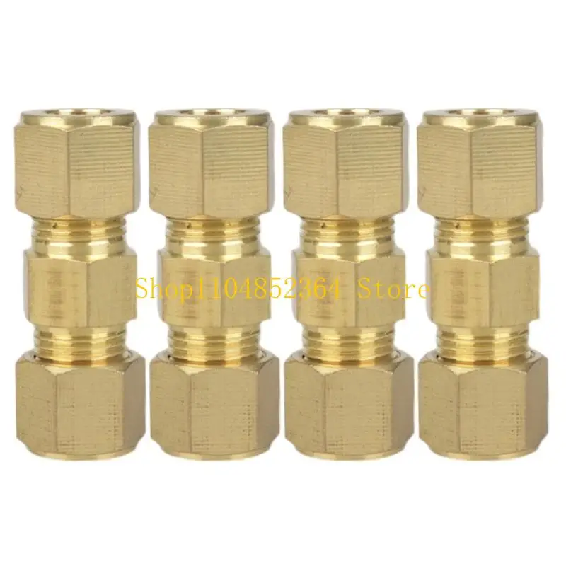 652F Pack Of 4 Household 1/4inch Od Tube Compression Fittings for Plumbing Connection
652F Pack Of 4 Household 1/4inch Od Tube Compression Fittings for Plumbing Connection