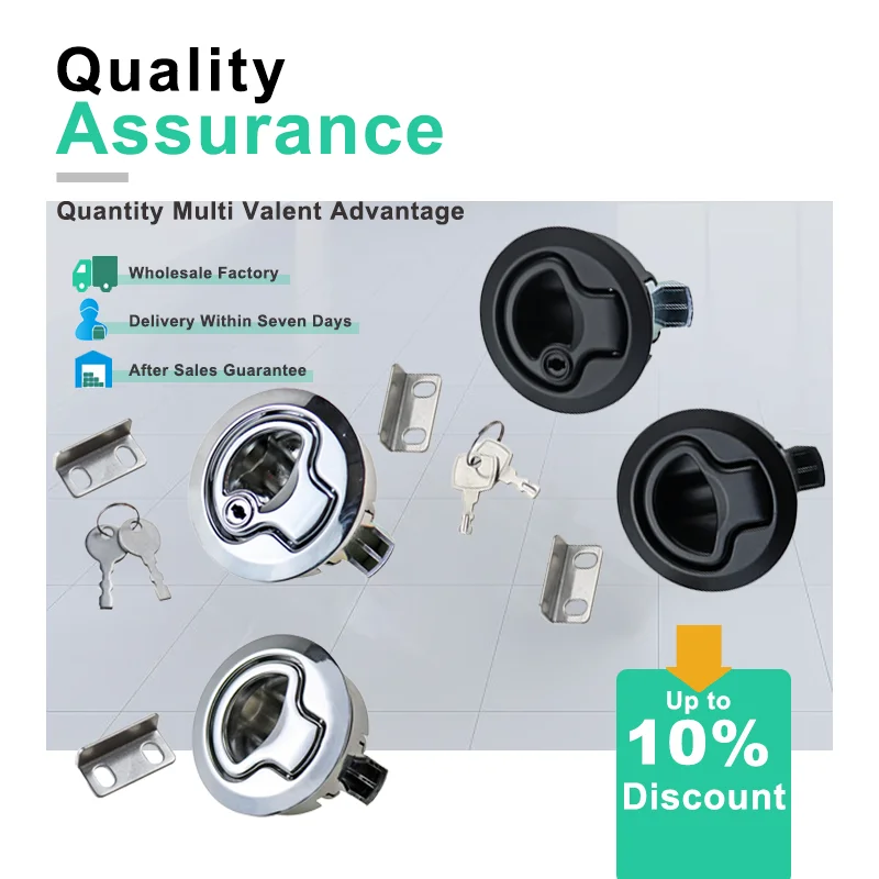 Stainless Steel Embedded Flat Round Lock Suitable For Industrial Distribution Boxes Toolboxes Mechanical Equipment And Rvs
Stainless Steel Embedded Flat Round Lock Suitable For Industrial Distribution Boxes Toolboxes Mechanical Equipment And Rvs