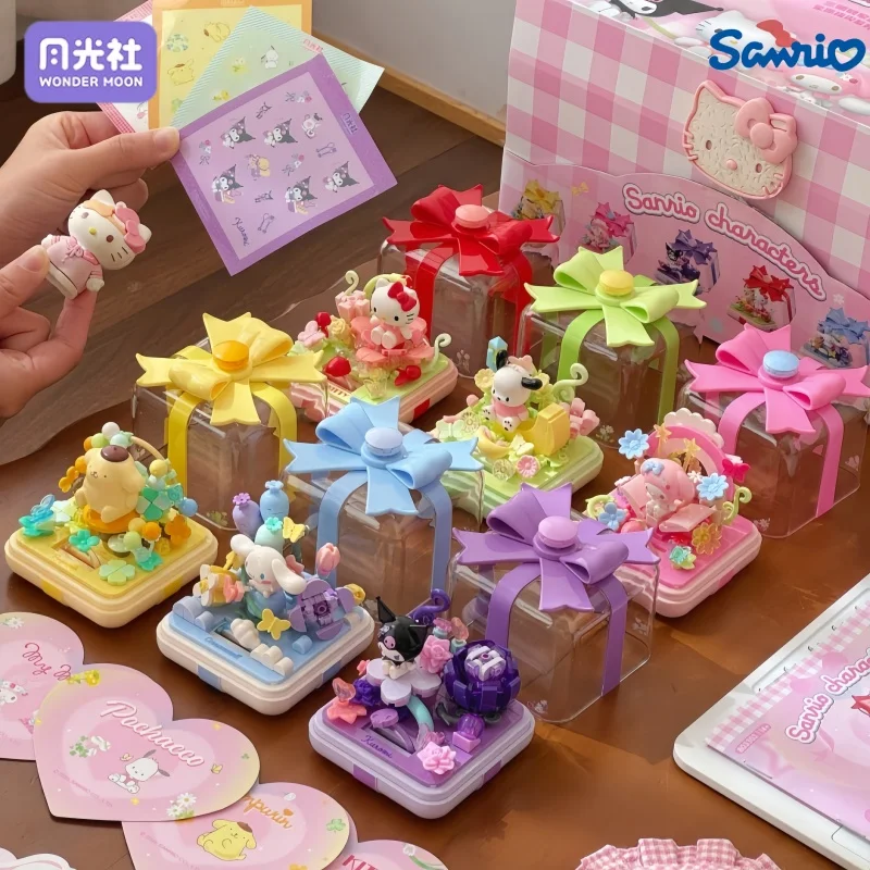 Wonder Moon Building Blocks Sanrio Hello Kitty Fingertip Series Kuromi My Melody Small Particle Assembled Toy Children's Gift
Wonder Moon Building Blocks Sanrio Hello Kitty Fingertip Series Kuromi My Melody Small Particle Assembled Toy Children's Gift