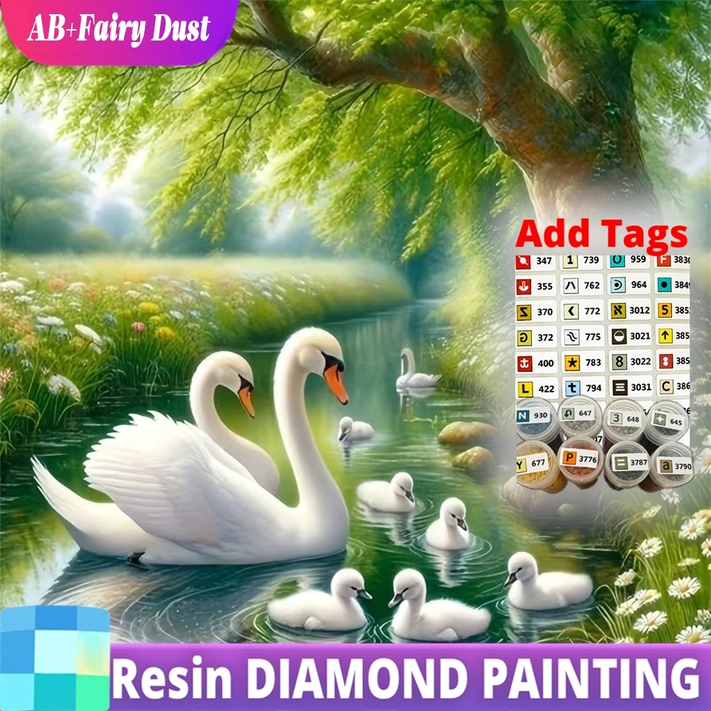 Resin AB Fairy Dust Swan Diamond Mosaic Animal New Collection Painting Tree River Pattern for Adults Beginners DIY Unique Gift
Resin AB Fairy Dust Swan Diamond Mosaic Animal New Collection Painting Tree River Pattern for Adults Beginners DIY Unique Gift