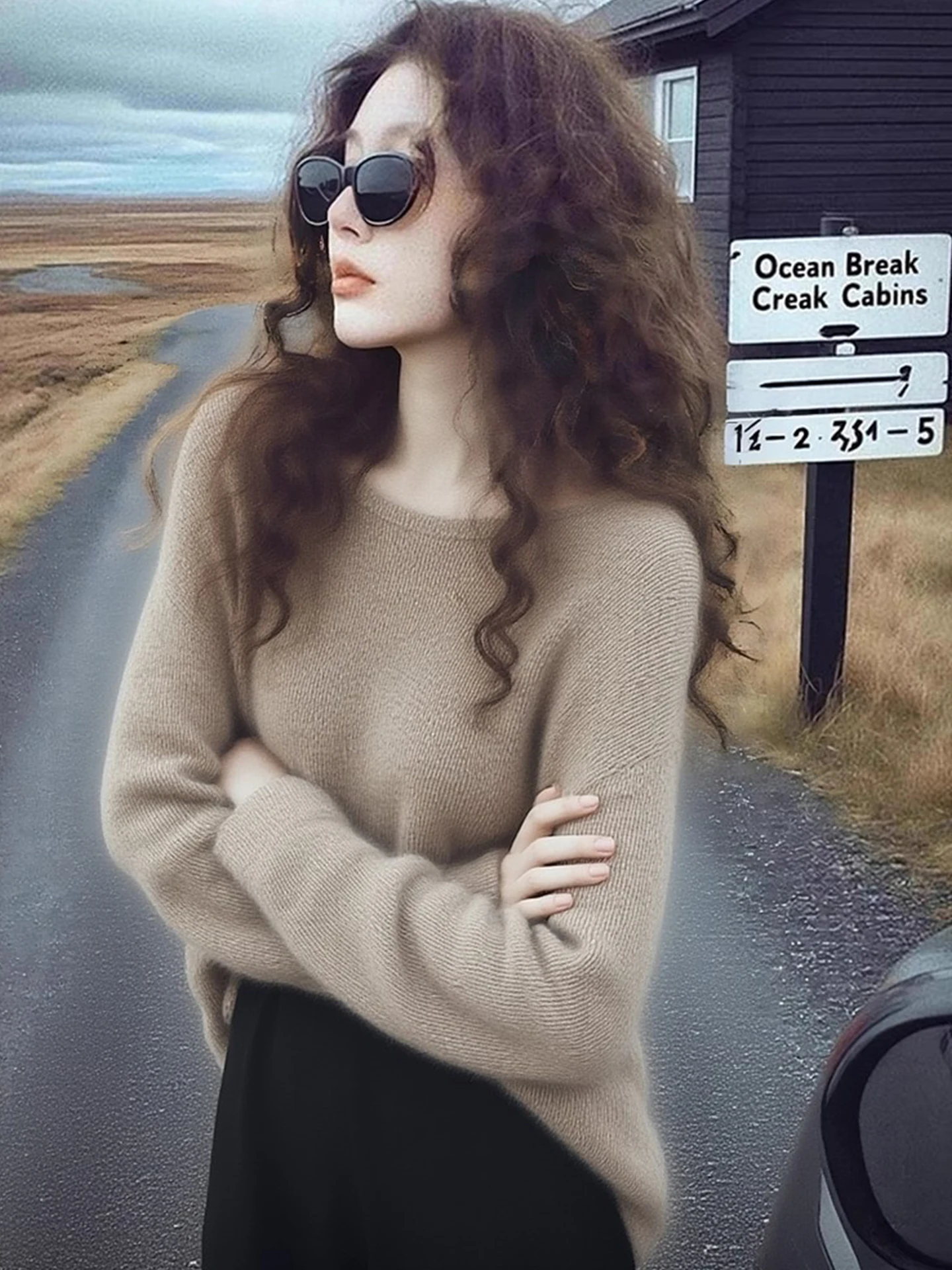 Soft Casual Long Sleeve Sweater Warm Base Layer Top Winter Color Versatile Simple Knitted Winter Fashion Ladies' Knitwear
Soft Casual Long Sleeve Sweater Warm Base Layer Top Winter Color Versatile Simple Knitted Winter Fashion Ladies' Knitwear