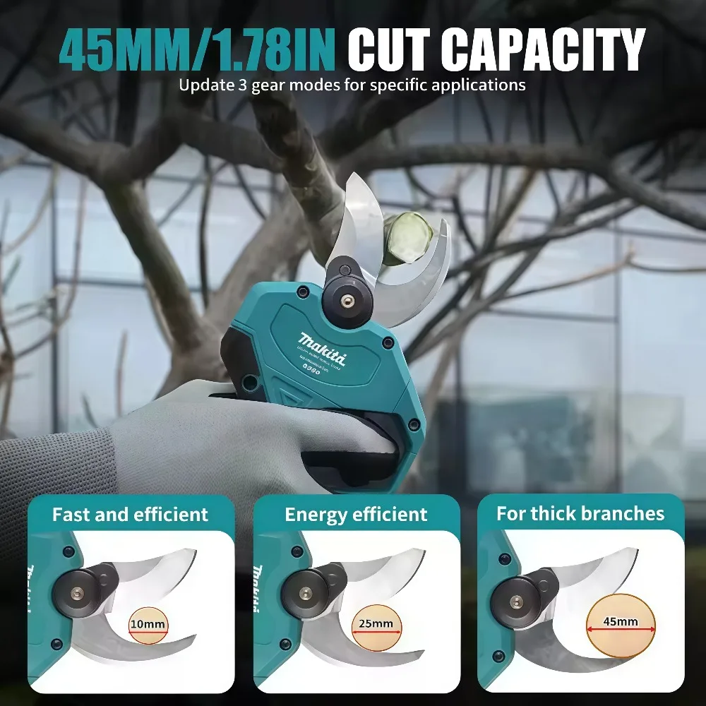 2026 Makita 18V Brushless Pruning Shears & Cordless Power Tool Screwdriver, for Fruit Trees and Gardening, Battery Not Included
2026 Makita 18V Brushless Pruning Shears & Cordless Power Tool Screwdriver, for Fruit Trees and Gardening, Battery Not Included