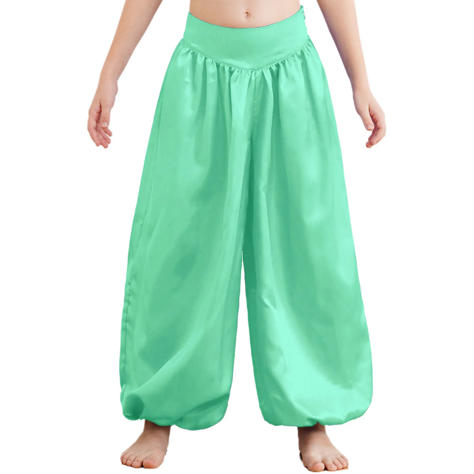 Boys Girls Belly Dance Tribal Harem Pants Satin Bloomers Arabic Halloween Party Bellydance Pants Egyptian Lantern Loose Trousers
Boys Girls Belly Dance Tribal Harem Pants Satin Bloomers Arabic Halloween Party Bellydance Pants Egyptian Lantern Loose Trousers