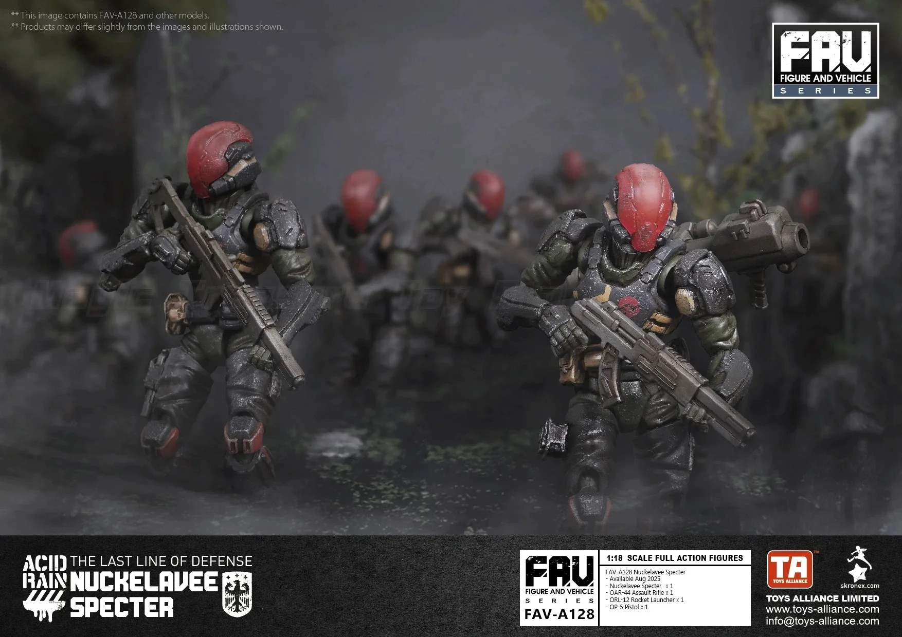 【In Stock】Acid Rain War FAV-A128 NUCHELAUE SPECTER 1/18 Action Figure Model Ornament Toy
【In Stock】Acid Rain War FAV-A128 NUCHELAUE SPECTER 1/18 Action Figure Model Ornament Toy