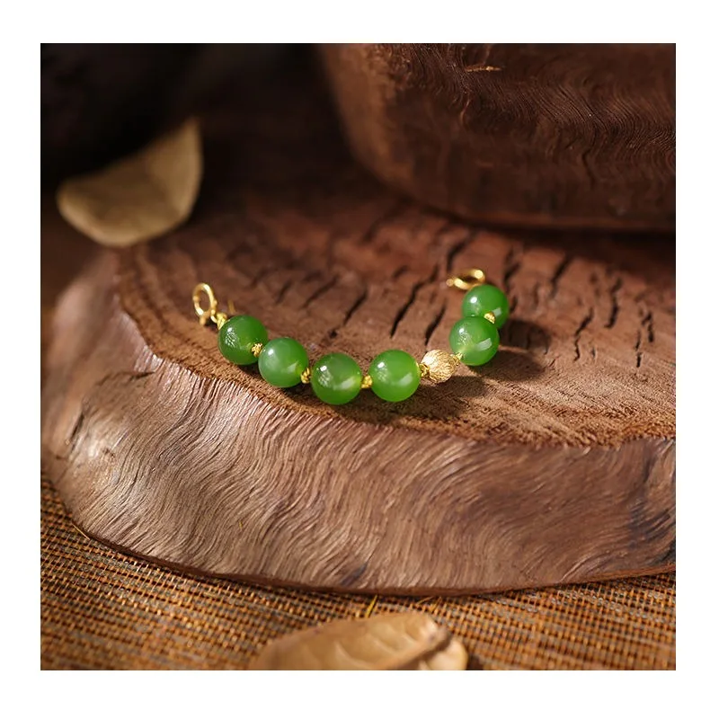 New High-value Chinese Style Hetian Biyu Extension Chain Bracelet Necklace Extension Accessories Handmade
New High-value Chinese Style Hetian Biyu Extension Chain Bracelet Necklace Extension Accessories Handmade