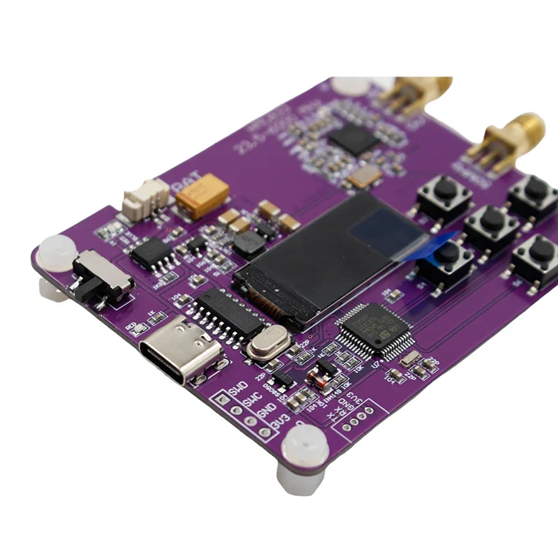 Well Made-6Ghz RF Signal Generator 23.5Mhz-6000Mhz Module Keypad Version Oled Screen Display HMC833
Well Made-6Ghz RF Signal Generator 23.5Mhz-6000Mhz Module Keypad Version Oled Screen Display HMC833