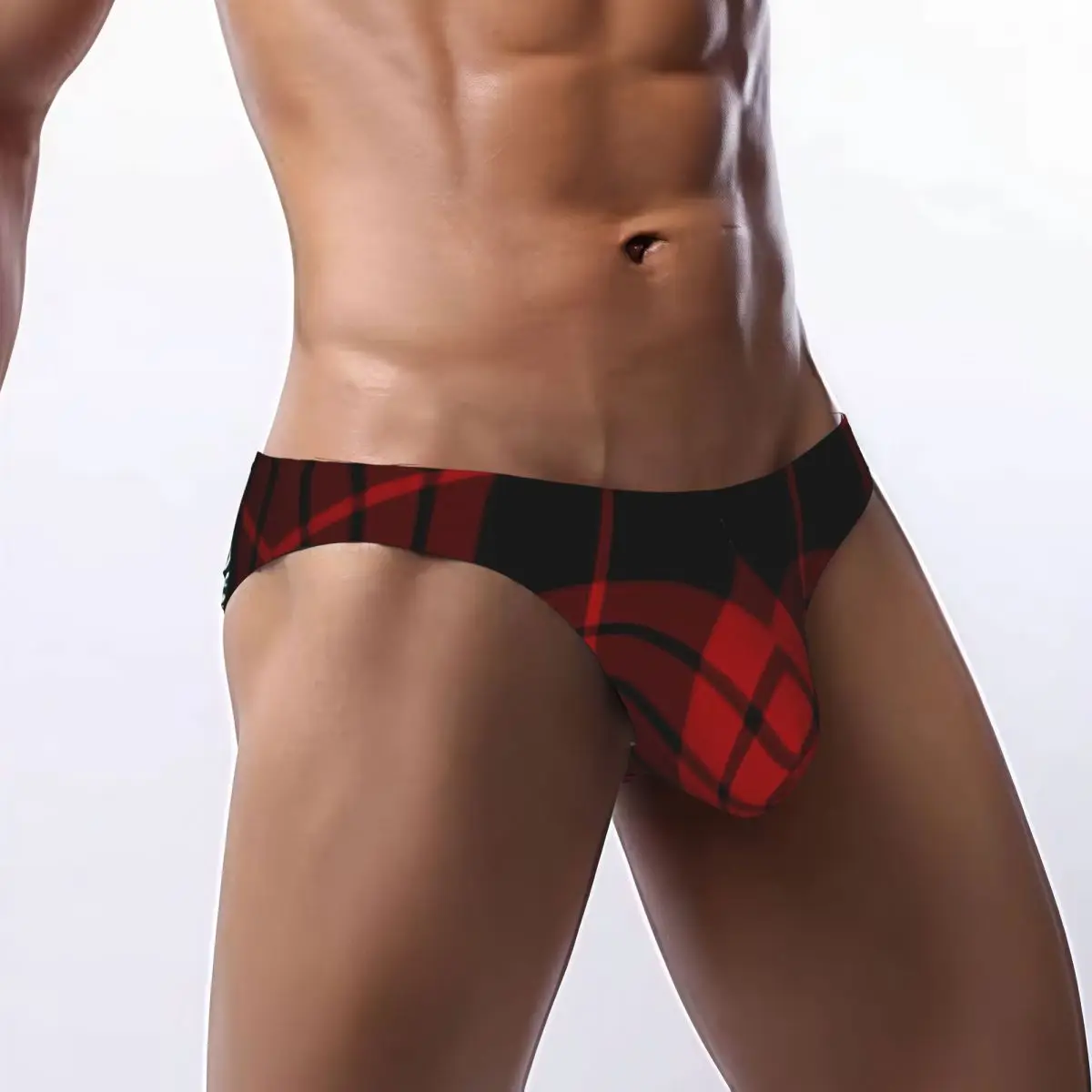Men's Briefs Sexy Underpants Plaid Bikini Underwear Men Panties
Men's Briefs Sexy Underpants Plaid Bikini Underwear Men Panties
