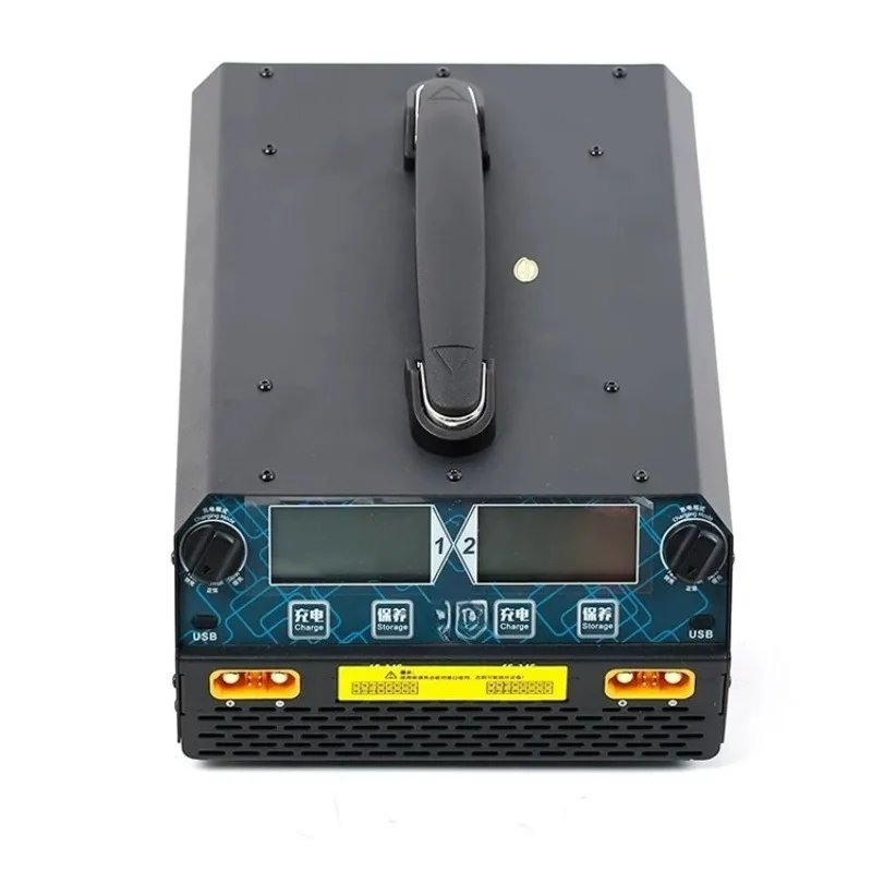 U4-HP Plant Protection Model Aircraft Lithium Battery 25A Smart Charger 2400W Dual Channel 6-14S
U4-HP Plant Protection Model Aircraft Lithium Battery 25A Smart Charger 2400W Dual Channel 6-14S
