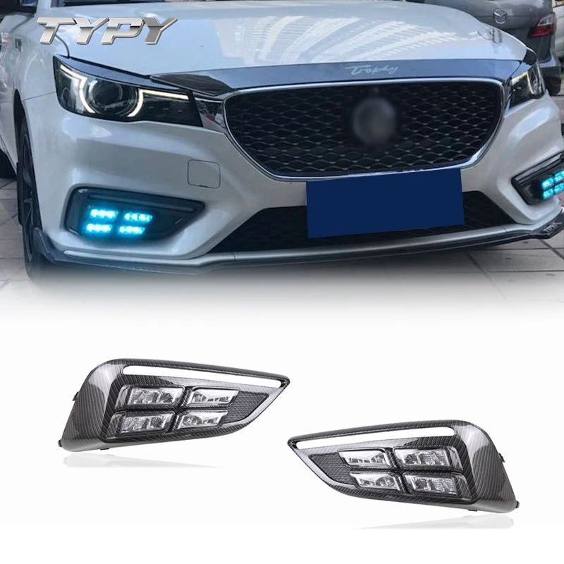 Car Modified LED DRL Daytime Running Light With Yellow Turning Signal Fog Lamp For MG6 MG 6 2017 - 2018
Car Modified LED DRL Daytime Running Light With Yellow Turning Signal Fog Lamp For MG6 MG 6 2017 - 2018