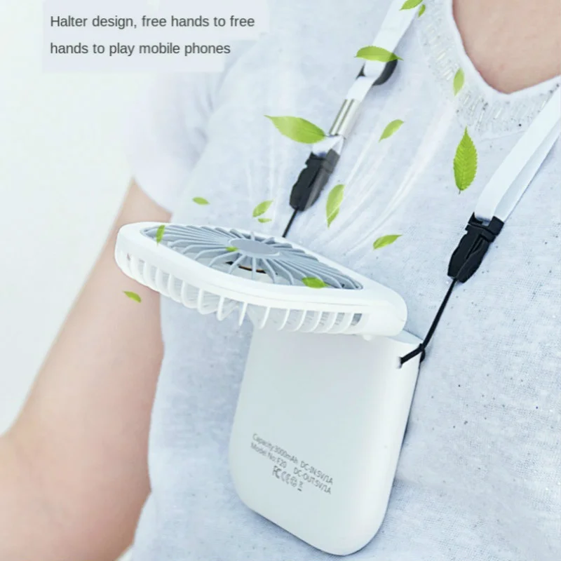 Portable Outdoor Camping Silent USB Rechargeable Desktop Mini Electric Fan Handheld Foldable Neck Hanging Fan Ventilador F20
Portable Outdoor Camping Silent USB Rechargeable Desktop Mini Electric Fan Handheld Foldable Neck Hanging Fan Ventilador F20