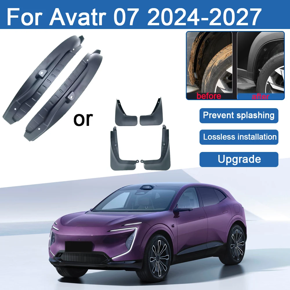 Автомобильные крылья с подкладкой для Avatr 07 2024 2025 2026 2027, автомобильные брызговики, брызговики заднего колеса, защитные аксессуары для крыльев
Автомобильные крылья с подкладкой для Avatr 07 2024 2025 2026 2027, автомобильные брызговики, брызговики заднего колеса, защитные аксессуары для крыльев