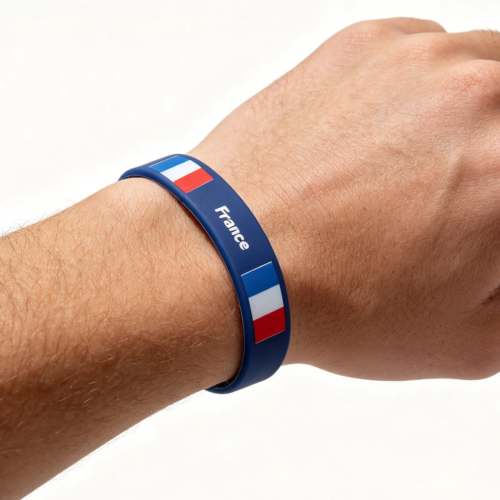 20Pcs France National Flag Wristband Silicone Athletic Comfort Fit Vivid Printed Patriotic Bracelet for Soccer Football Teams
20Pcs France National Flag Wristband Silicone Athletic Comfort Fit Vivid Printed Patriotic Bracelet for Soccer Football Teams