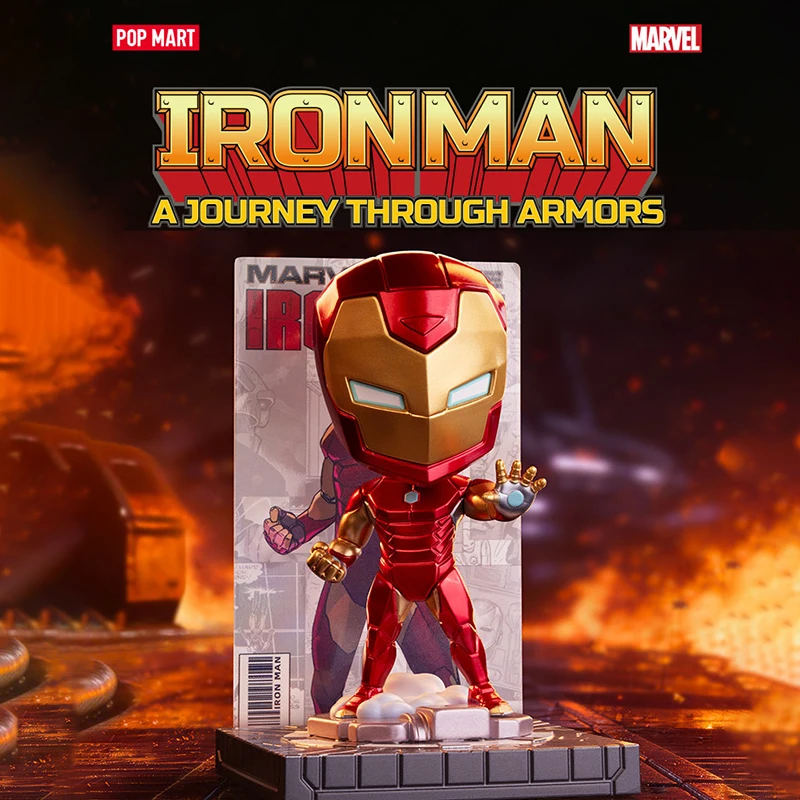 POP MART Marvel Iron Man Chronicle Series Blind Box Collectible Figure Desktop Decor Display Gift For Adult Collectors
POP MART Marvel Iron Man Chronicle Series Blind Box Collectible Figure Desktop Decor Display Gift For Adult Collectors