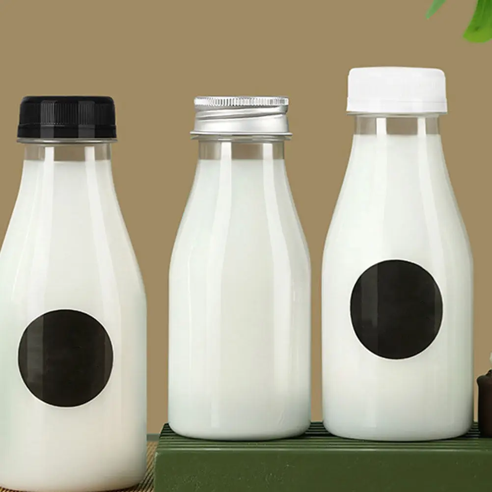 10Pcs PP Plastic Milk Bottles Leak Proof Caps Reusable Beverage Containers Portable Juice Bottles for Travel Camping Outdoor
10Pcs PP Plastic Milk Bottles Leak Proof Caps Reusable Beverage Containers Portable Juice Bottles for Travel Camping Outdoor