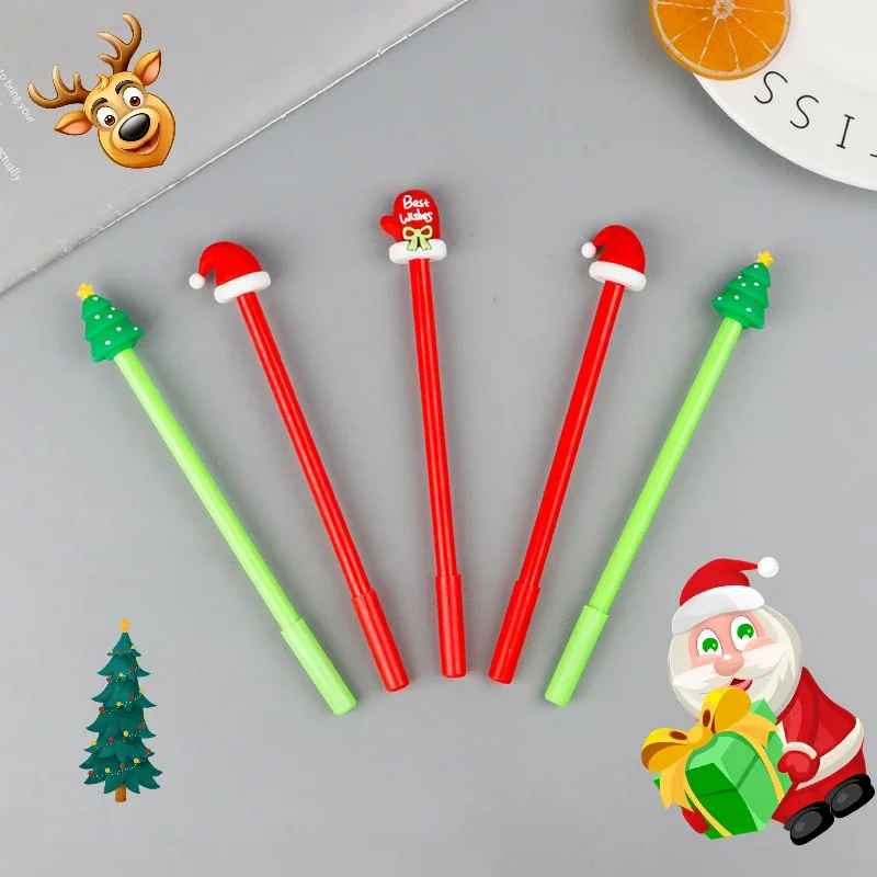 24pcs Christmas Cute Cartoon Gel Pen Office Student Stationery Christmas Party Party Small Prizes
24pcs Christmas Cute Cartoon Gel Pen Office Student Stationery Christmas Party Party Small Prizes