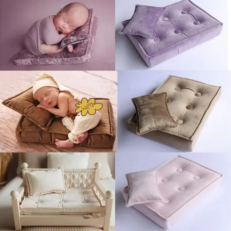 Newborn Photography Props Mini Mattress Cushion for Baby Bed Basket Chair Posing Bedding Fotografia Accessories
Newborn Photography Props Mini Mattress Cushion for Baby Bed Basket Chair Posing Bedding Fotografia Accessories