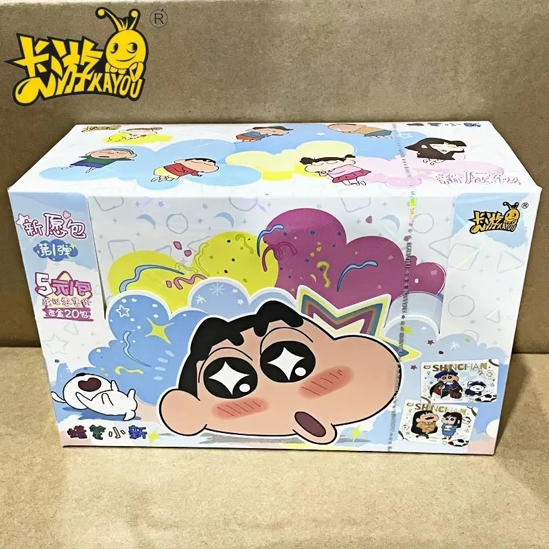 Подлинный карандаш KAYOU Shin-Chan, карта, новый пакет желаний, коллекция карт, анимационная игровая коллекция, периферийная игрушка, подарок, оригинальная коробка
Подлинный карандаш KAYOU Shin-Chan, карта, новый пакет желаний, коллекция карт, анимационная игровая коллекция, периферийная игрушка, подарок, оригинальная коробка