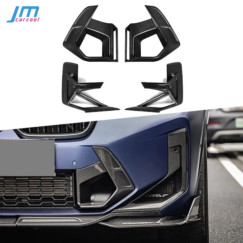Real Dry Carbon Fiber Front Bumper Air Vent Intake Cover Trims for BMW X3M F97 2022+ Car Accessories Side Air Vent Cover FRP
Real Dry Carbon Fiber Front Bumper Air Vent Intake Cover Trims for BMW X3M F97 2022+ Car Accessories Side Air Vent Cover FRP