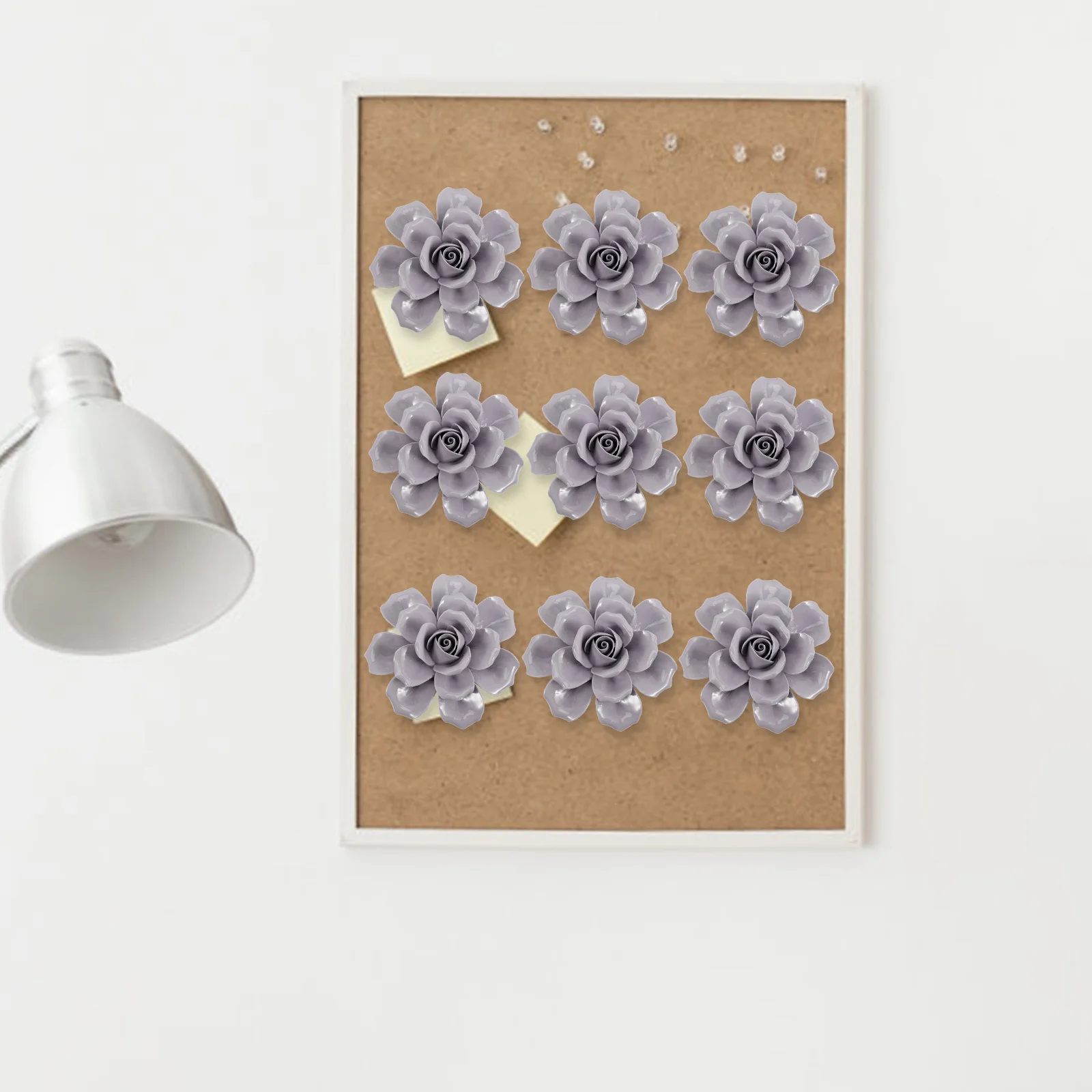 Ceramic Flower Wall Hanging 3D Rose Wall Art Delicate Decoration for Bedroom Kitchen Fence Vintage Style
Ceramic Flower Wall Hanging 3D Rose Wall Art Delicate Decoration for Bedroom Kitchen Fence Vintage Style