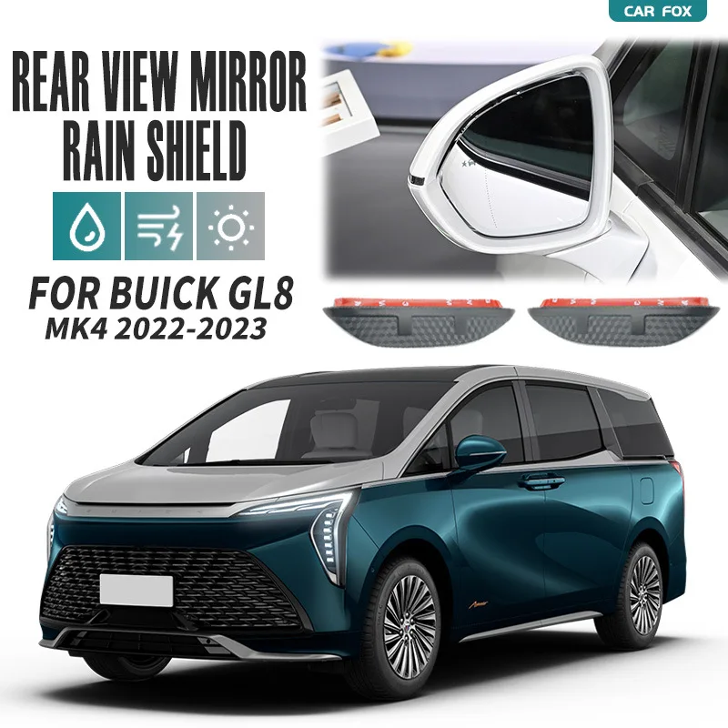 For Buick GL8 2000-2022+ Carbon Fiber Car Rear View Mirror Rain Shield Protective Cover Sun Shade Car Styling Auto Accessories
For Buick GL8 2000-2022+ Carbon Fiber Car Rear View Mirror Rain Shield Protective Cover Sun Shade Car Styling Auto Accessories