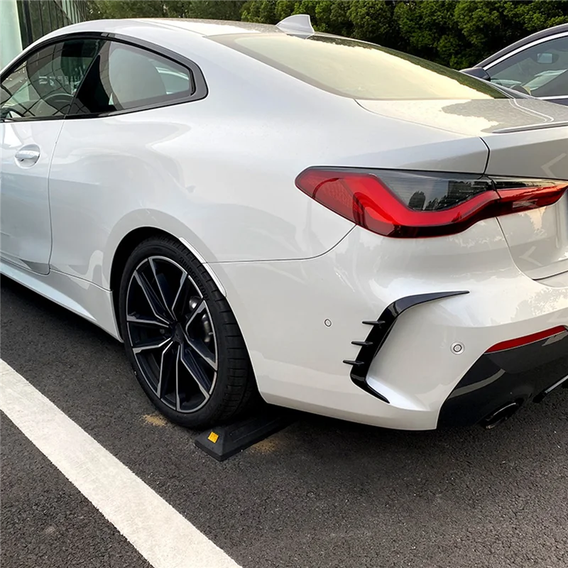 Strict 1 Pair Rear Bumper Spoiler Air Vent Cover Side Canard For -BMW 4 Series G22 G23 425I 430I M440I M Sport
Strict 1 Pair Rear Bumper Spoiler Air Vent Cover Side Canard For -BMW 4 Series G22 G23 425I 430I M440I M Sport