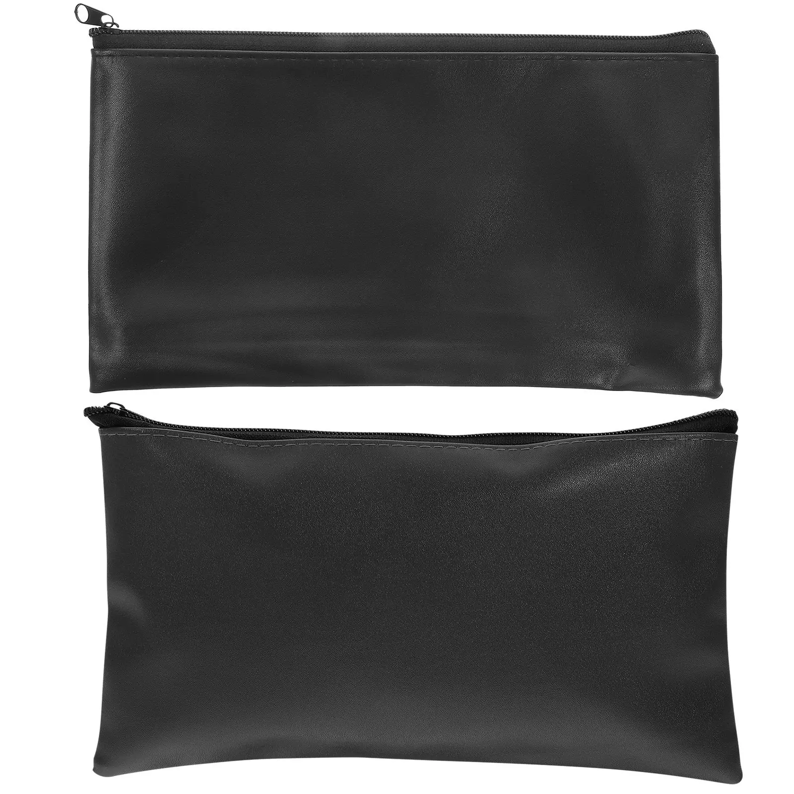 2pcs Waterproof Bag Storage Pouches Black Money Bags With Zipper For Cash Document Organizer Portable Folder Envelope
2pcs Waterproof Bag Storage Pouches Black Money Bags With Zipper For Cash Document Organizer Portable Folder Envelope