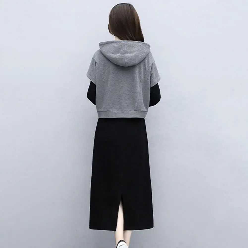 Лето 2025 г., модный повседневный комплект спортивной одежды, толстовка, юбка Ter Ne, комплект из двух предметов для девочек, платье, комплекты для отдыха, повседневная осенняя одежда
Лето 2025 г., модный повседневный комплект спортивной одежды, толстовка, юбка Ter Ne, комплект из двух предметов для девочек, платье, комплекты для отдыха, повседневная осенняя одежда