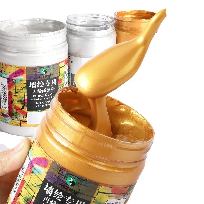 Acrylic Pigment Canned 100ml Art Painting Professional Supplies Student Painting Color Pigment Gold Silver
Acrylic Pigment Canned 100ml Art Painting Professional Supplies Student Painting Color Pigment Gold Silver