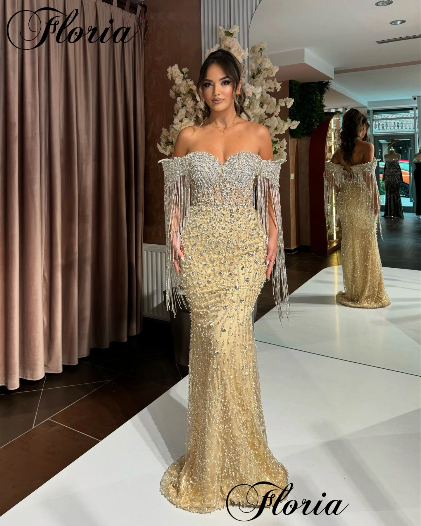 2025 New Elegant Prom Dresses Luxury Sweetheart Off Shoulder Celebrity Dresses Crystals Cocktail Dresses Vestidos De Noche
2025 New Elegant Prom Dresses Luxury Sweetheart Off Shoulder Celebrity Dresses Crystals Cocktail Dresses Vestidos De Noche