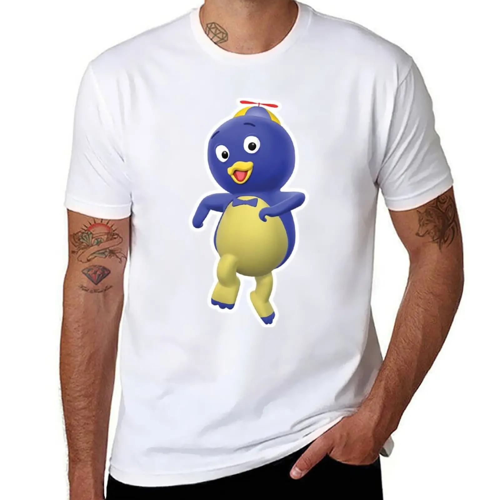 Футболка The Backyardigans Pablo Happy, мужские хлопковые мужские футболки, дизайнерская футболка
Футболка The Backyardigans Pablo Happy, мужские хлопковые мужские футболки, дизайнерская футболка
