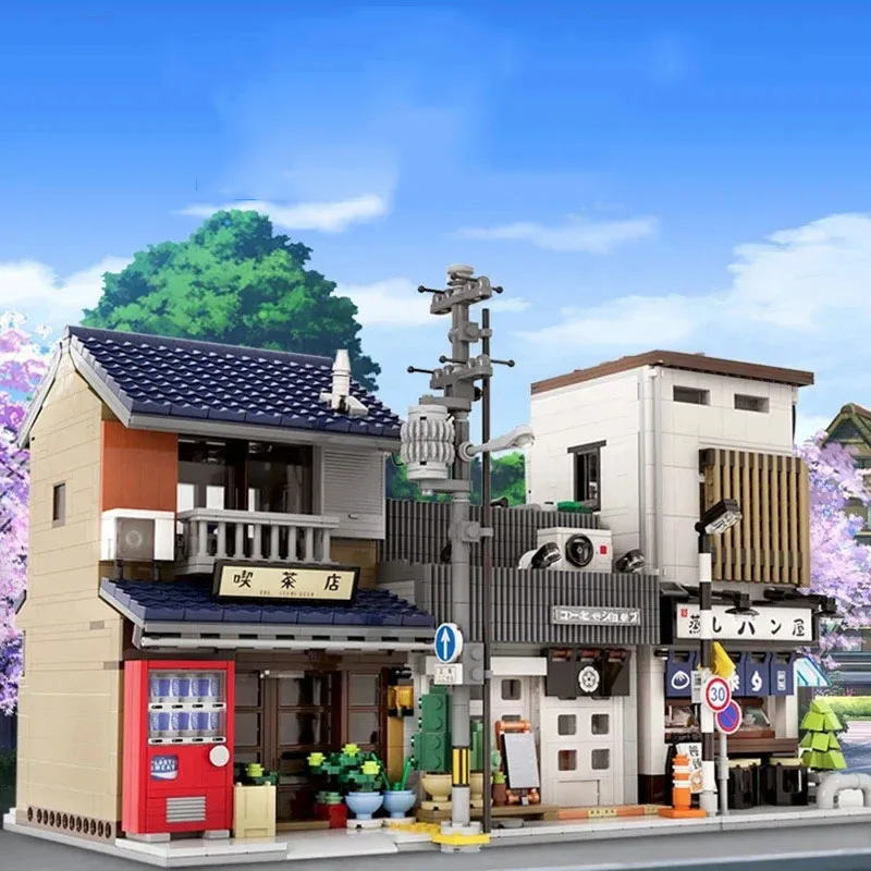 1200PCS Light Up Japanese Tea House Building Blocks City Street View Model Desktop Ornament DIY Toys Birthday Gift For Adults
1200PCS Light Up Japanese Tea House Building Blocks City Street View Model Desktop Ornament DIY Toys Birthday Gift For Adults