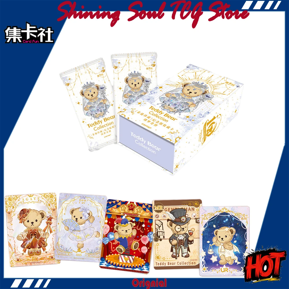 Оригинальная коллекционная карточка Card.fun Teddy Bear Collector's Edition: мини-карточка-фигурка «История снов» с плюшевым мишкой в стиле Healing
Оригинальная коллекционная карточка Card.fun Teddy Bear Collector's Edition: мини-карточка-фигурка «История снов» с плюшевым мишкой в стиле Healing
