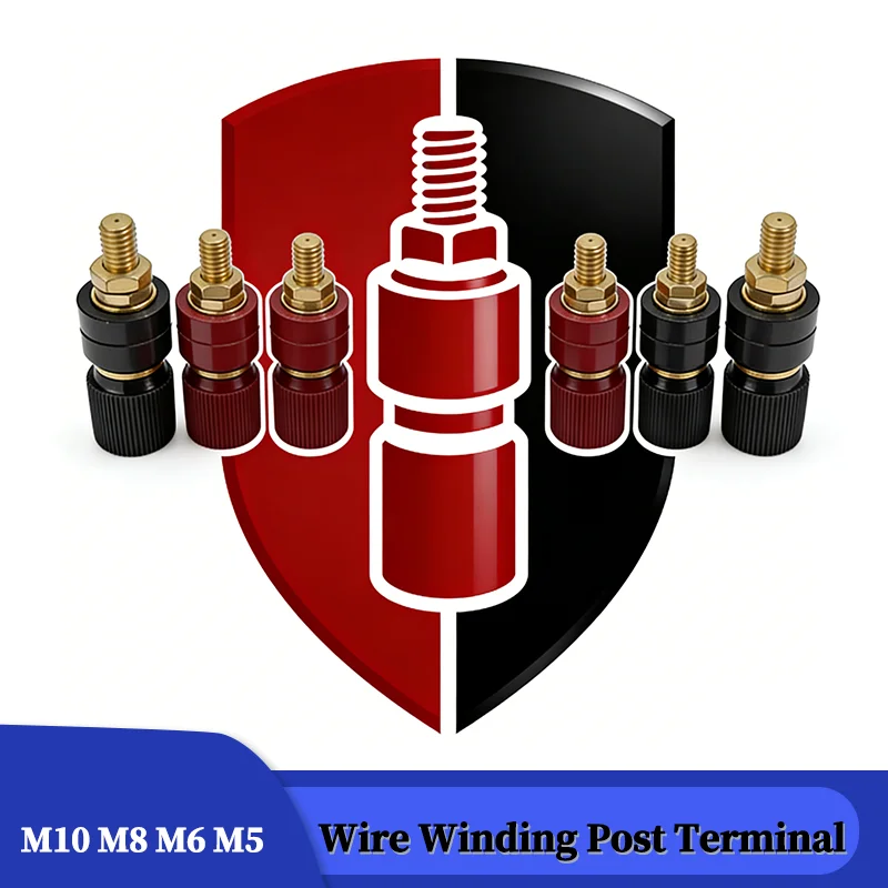 Brass Stud Premium Remote M5 M6 M8 M10 Black+Red Set Car Battery Power Junction Post Connector Terminal Kit Auto Accessories
Brass Stud Premium Remote M5 M6 M8 M10 Black+Red Set Car Battery Power Junction Post Connector Terminal Kit Auto Accessories