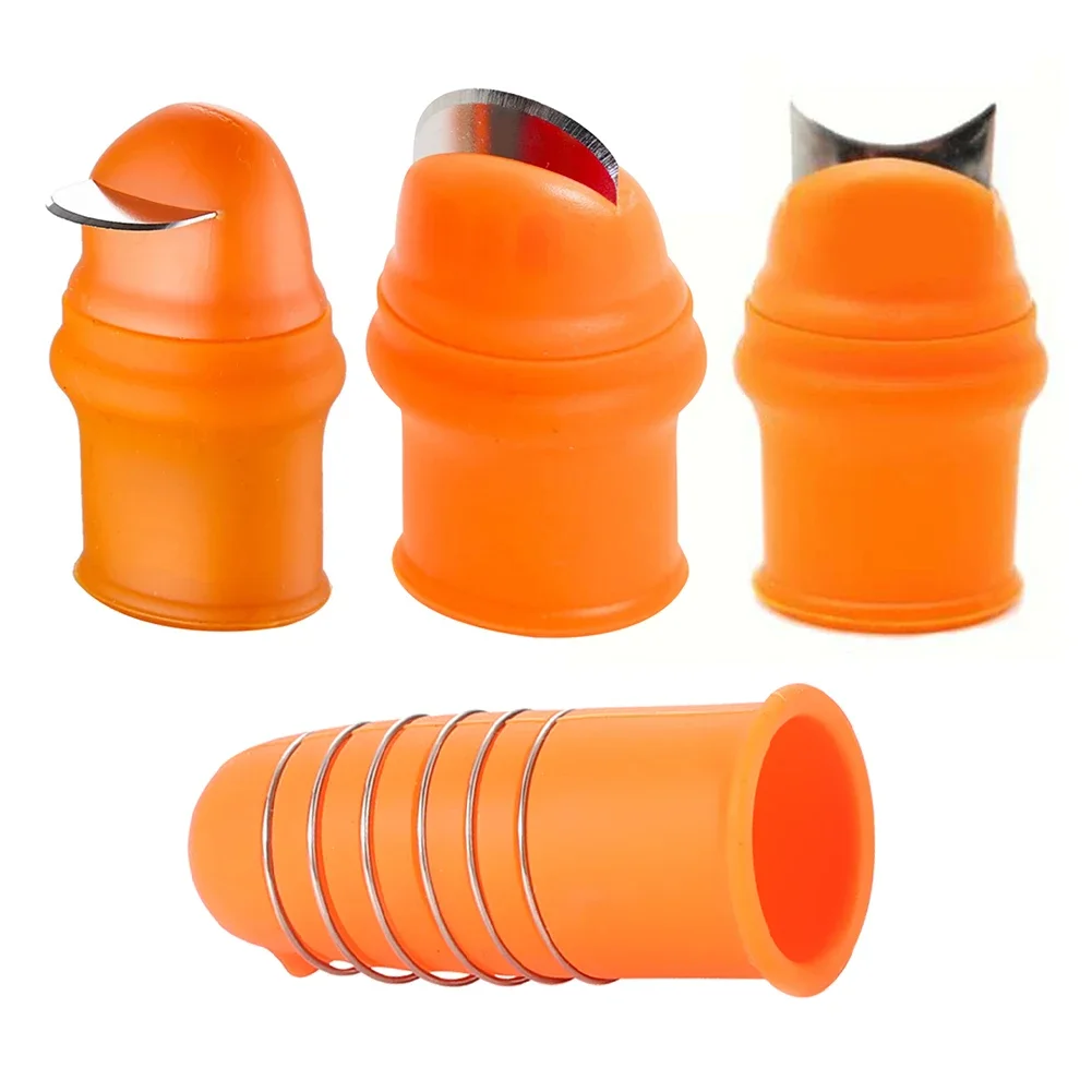 Silicone Thumb Knife Finger Protector Vegetable Fast Picking Harvesting Knife Plant Blade Scissors Cutting Rings Garden Gloves
Silicone Thumb Knife Finger Protector Vegetable Fast Picking Harvesting Knife Plant Blade Scissors Cutting Rings Garden Gloves