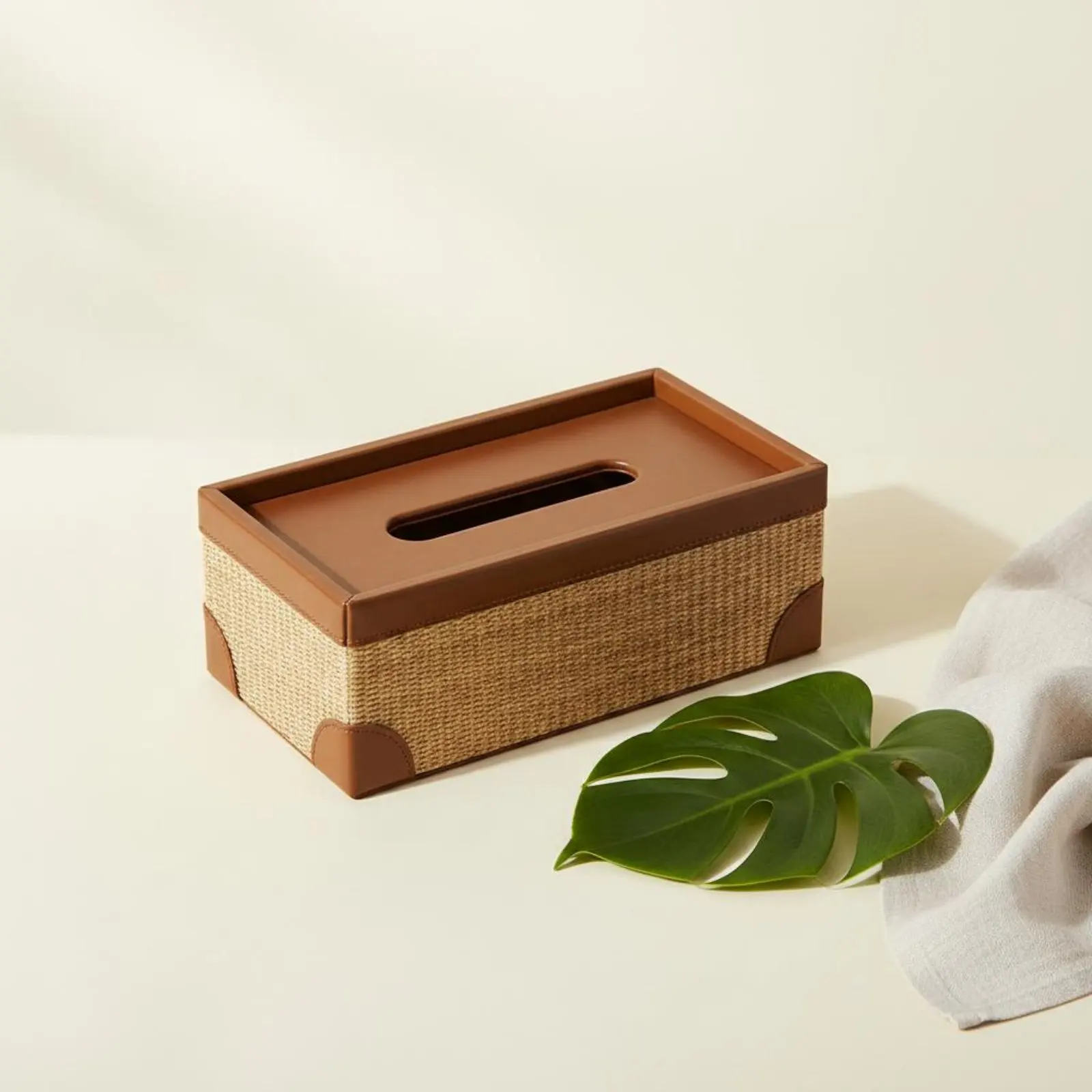Woven Tissue Box Luxury Feel Straw Weave Tissue Container Rattan Design Napkin Box Minimalist Home Decor for Hotel
Woven Tissue Box Luxury Feel Straw Weave Tissue Container Rattan Design Napkin Box Minimalist Home Decor for Hotel