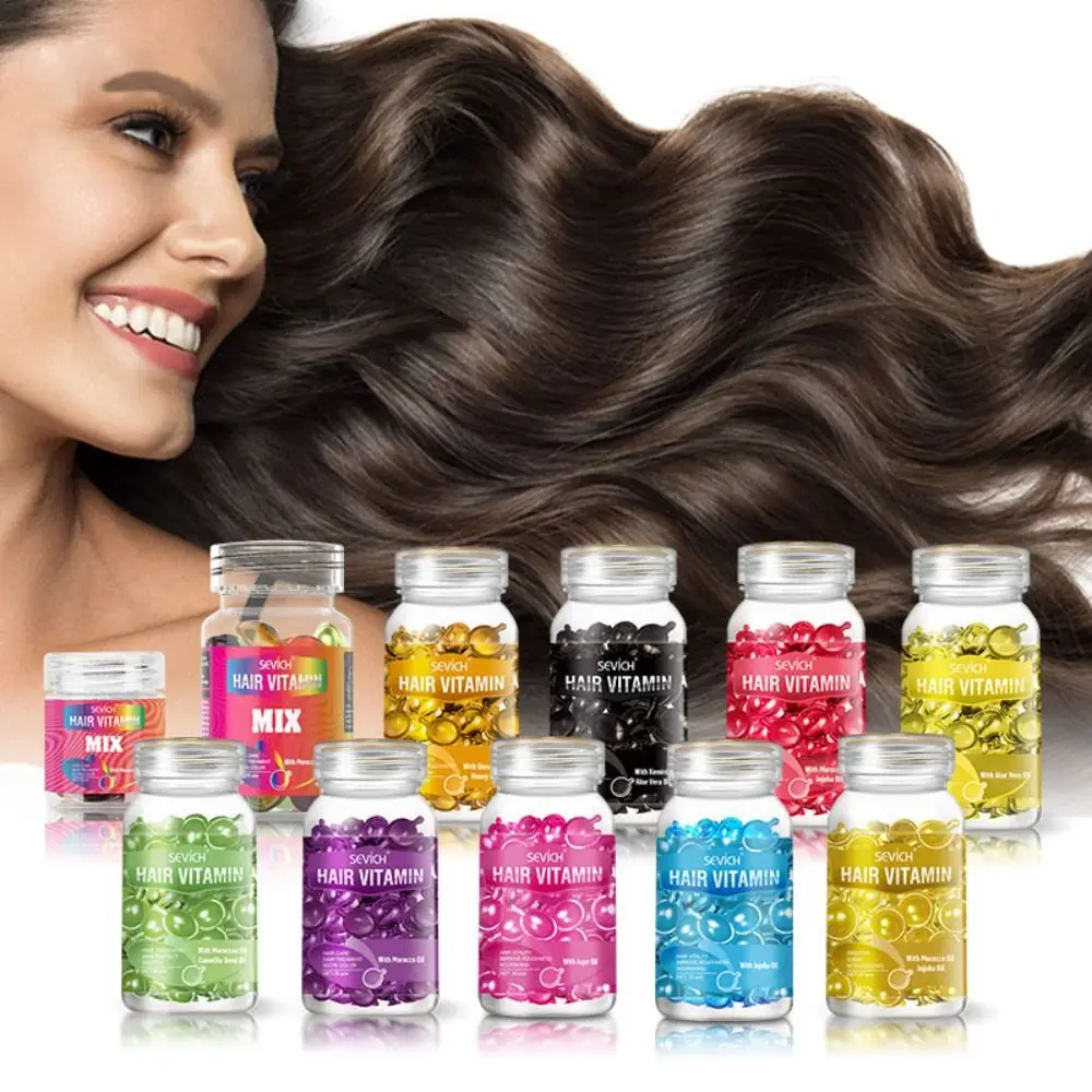 Hair Care Essential Oil Capsules Keratin Oil Smooth Silky Vitamin Capsules Anti Hair Loss Repair Damage Oil Control Scalp Care
Hair Care Essential Oil Capsules Keratin Oil Smooth Silky Vitamin Capsules Anti Hair Loss Repair Damage Oil Control Scalp Care