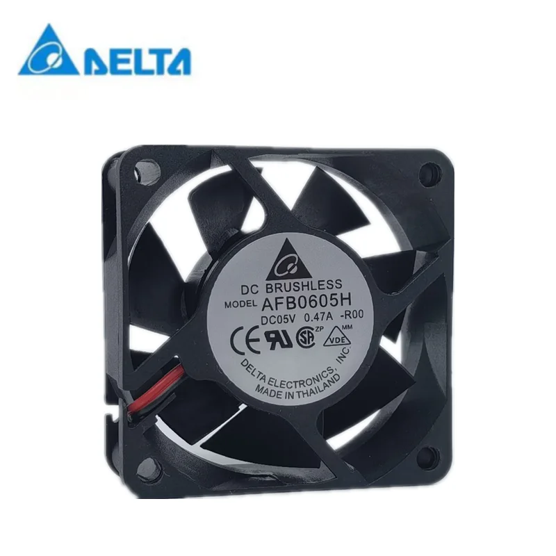 USB Fan New delta AFB0605H 6025 5V 0.47a 6cm large air volume server chassis
USB Fan New delta AFB0605H 6025 5V 0.47a 6cm large air volume server chassis